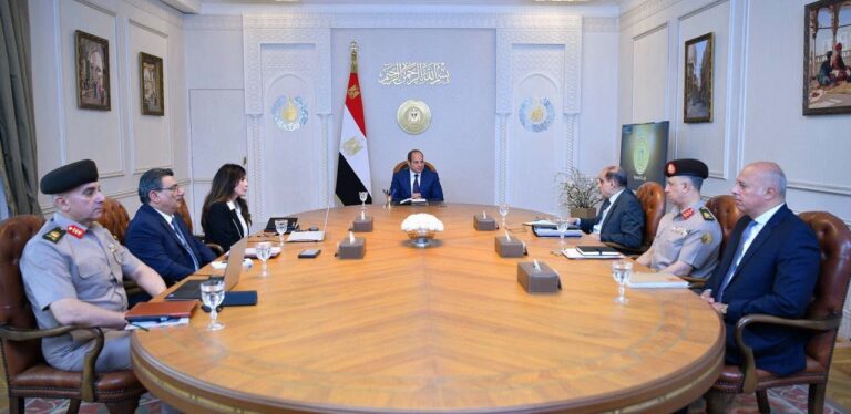 اجتماع الرئيس عبد الفتاح السيسي، لمناقشة تطورات تنفيذ مشروع "حياة كريمة" - رئاسة الجمهورية