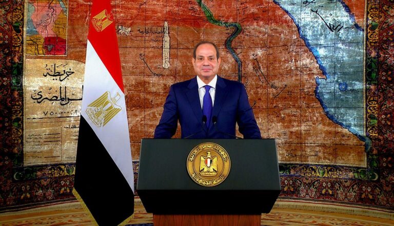 الرئيس عبد الفتاح السيسي يلقي كلمته بمناسبة الاحتفال بالذكرى الرابعة والأربعين لتحرير سيناء - رئاسة الجمهورية