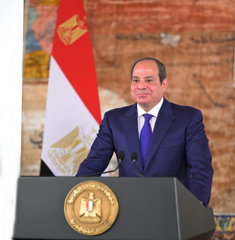 الرئيس عبد الفتاح السيسي يلقي كلمته بمناسبة الاحتفال بالذكرى الرابعة والأربعين لتحرير سيناء - رئاسة الجمهورية