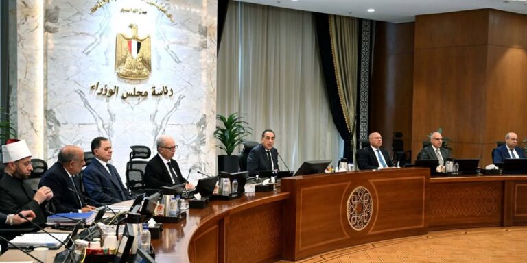 اجتماع الحكومة الأسبوعي برئاسة مصطفى مدبولي - مجلس الوزراء