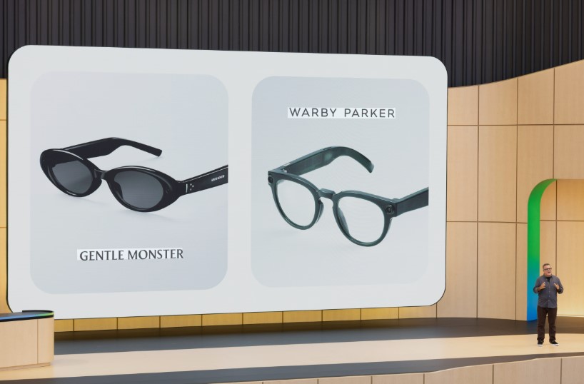 جوجل تتعاون مع سامسونج وشركتي النظارات Warby Parker وGentle Monster لإطلاق نظارات ذكية مزودة بكاميرات ومساعد Gemini الصوتي